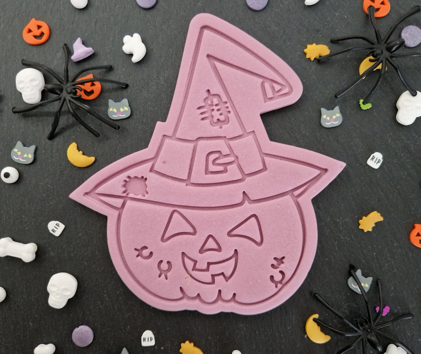 Scary Halloween Witch Pumpkin Cookie Cutter