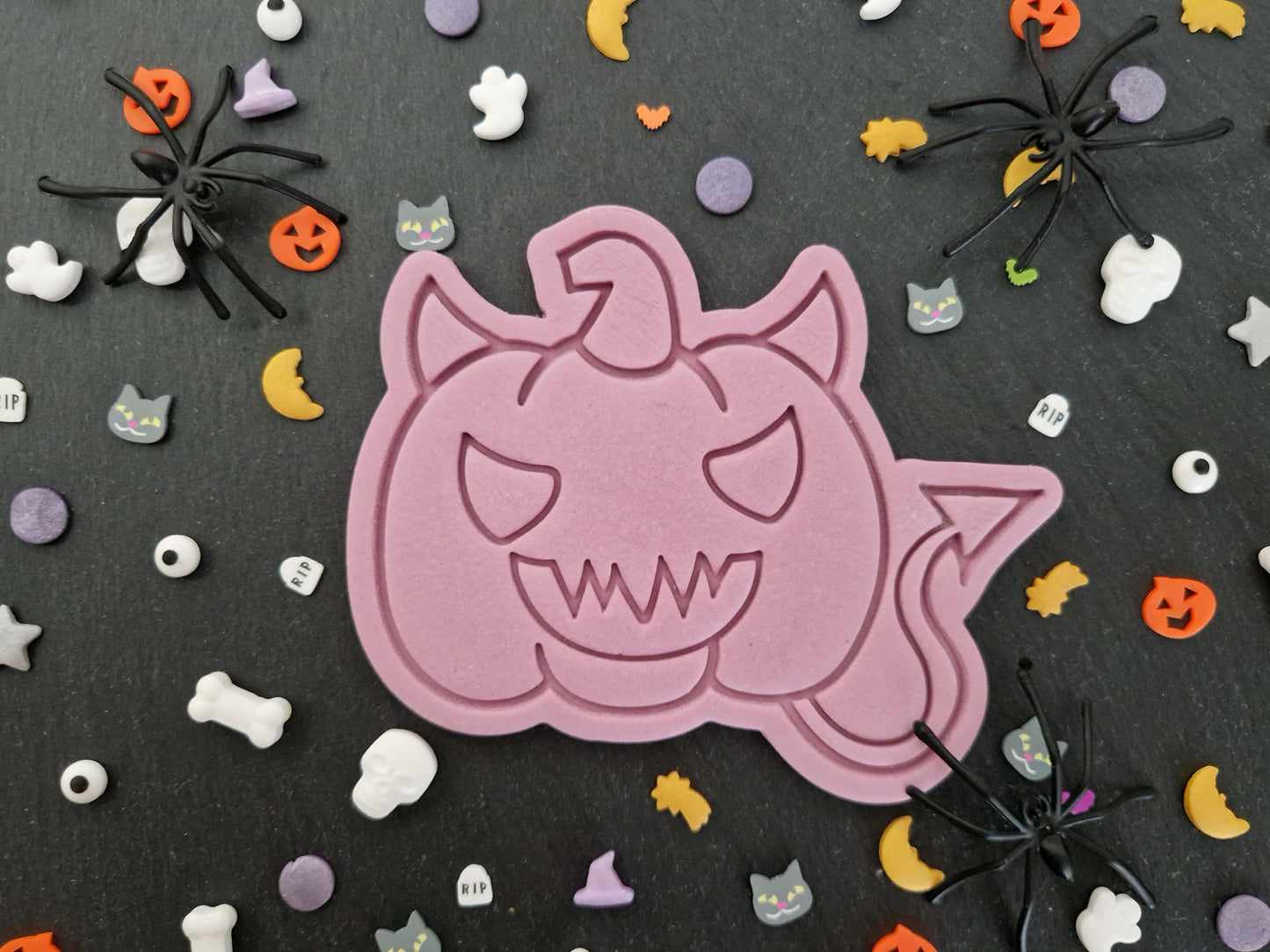 Halloween Devil Pumpkin Cookie Cutter