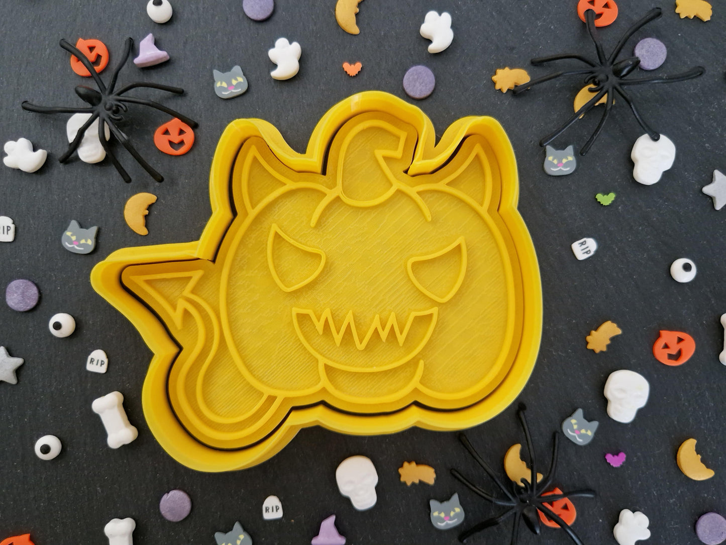 Halloween Devil Pumpkin Cookie Cutter