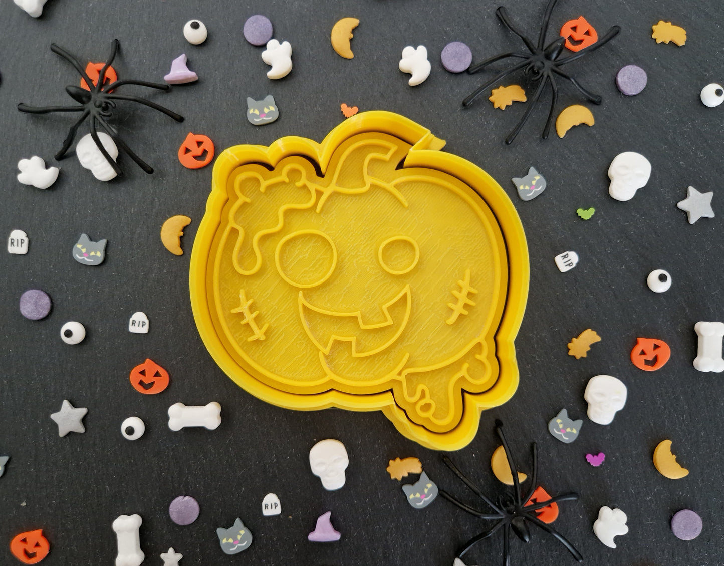 Halloween Zombie Pumpkin Cookie Cutter