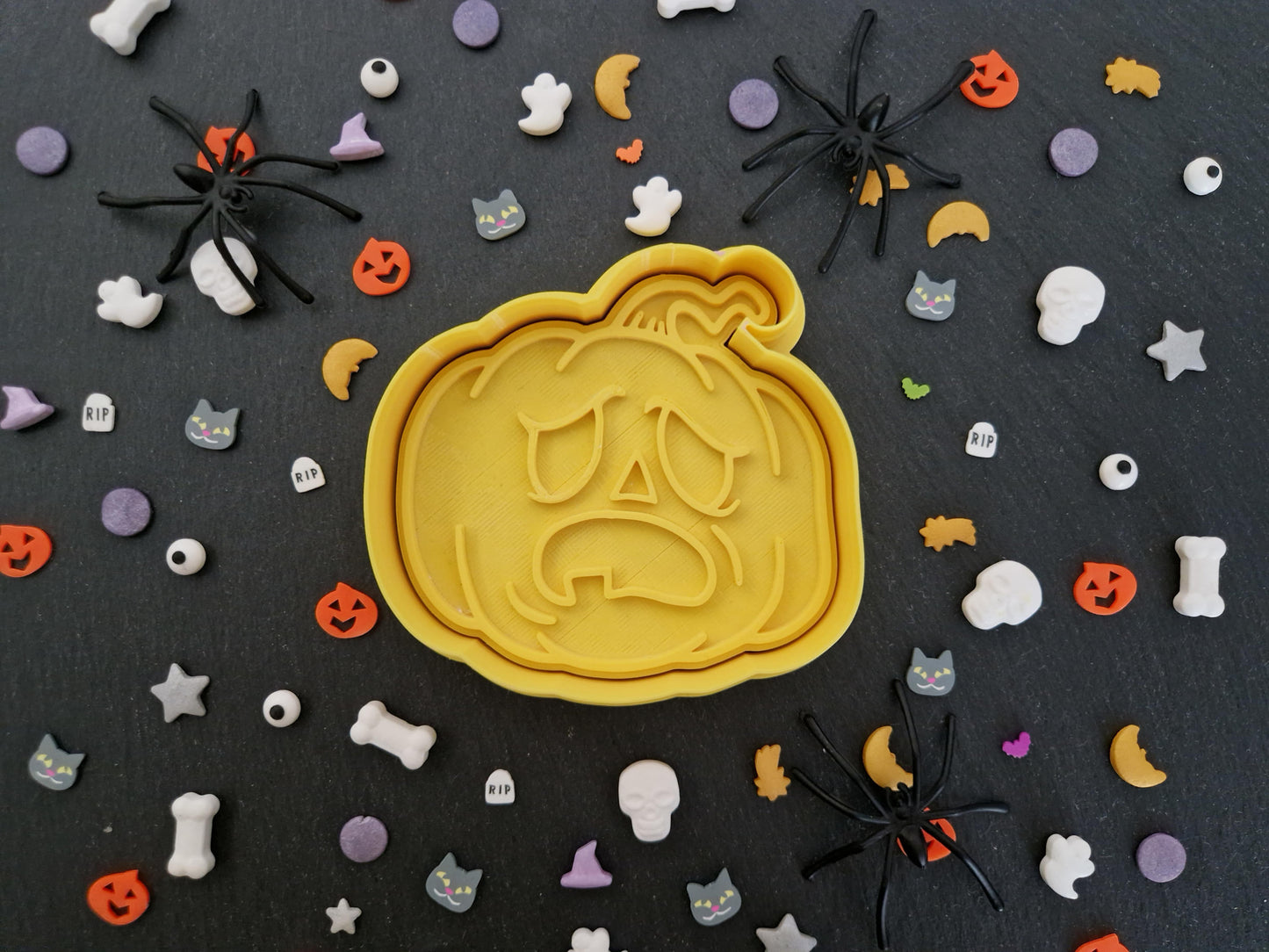 Scary Halloween Pumpkin A Cookie Cutter