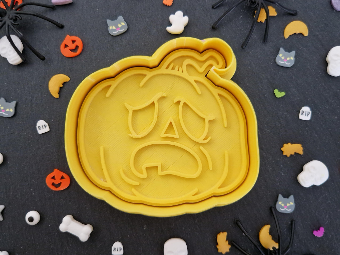 Scary Halloween Pumpkin A Cookie Cutter