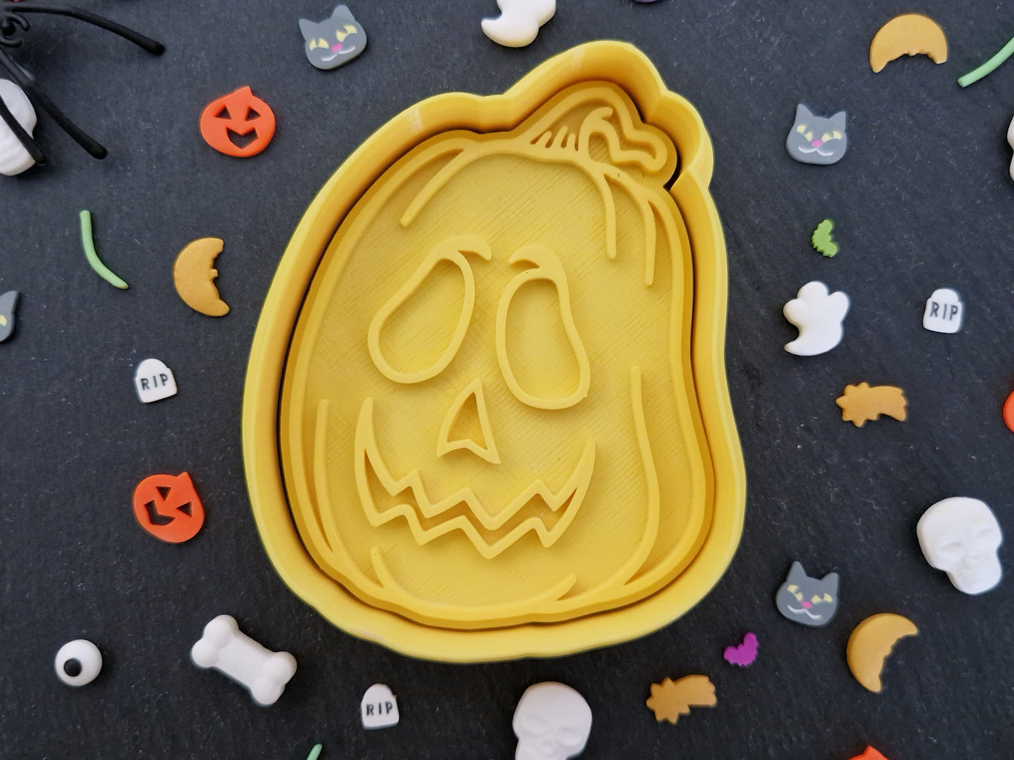 Scary Halloween Pumpkin C Cookie Cutter