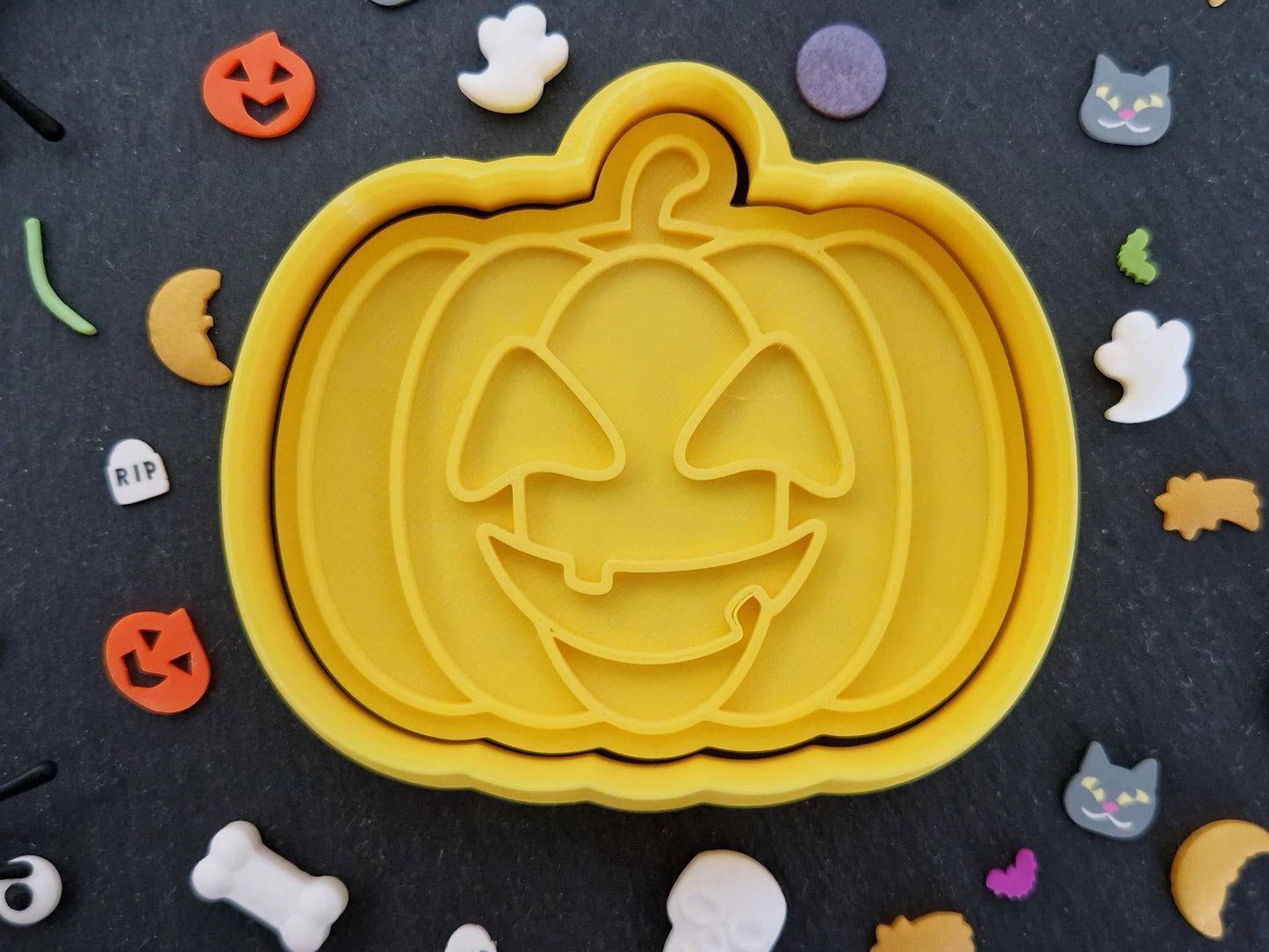 Scary Halloween Pumpkin Cookie Cutter