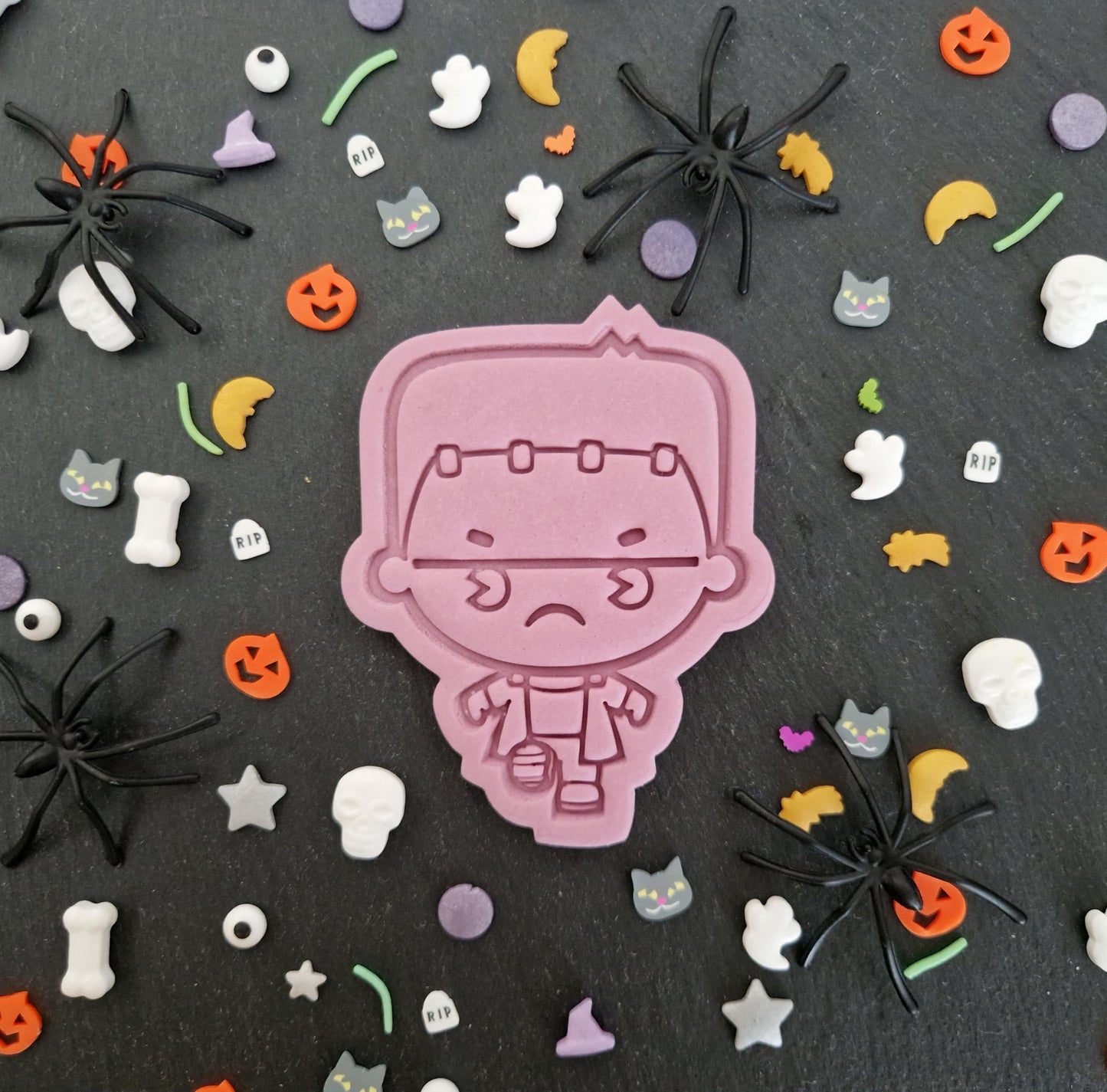 Cute Frankenstein Halloween Cookie Cutter