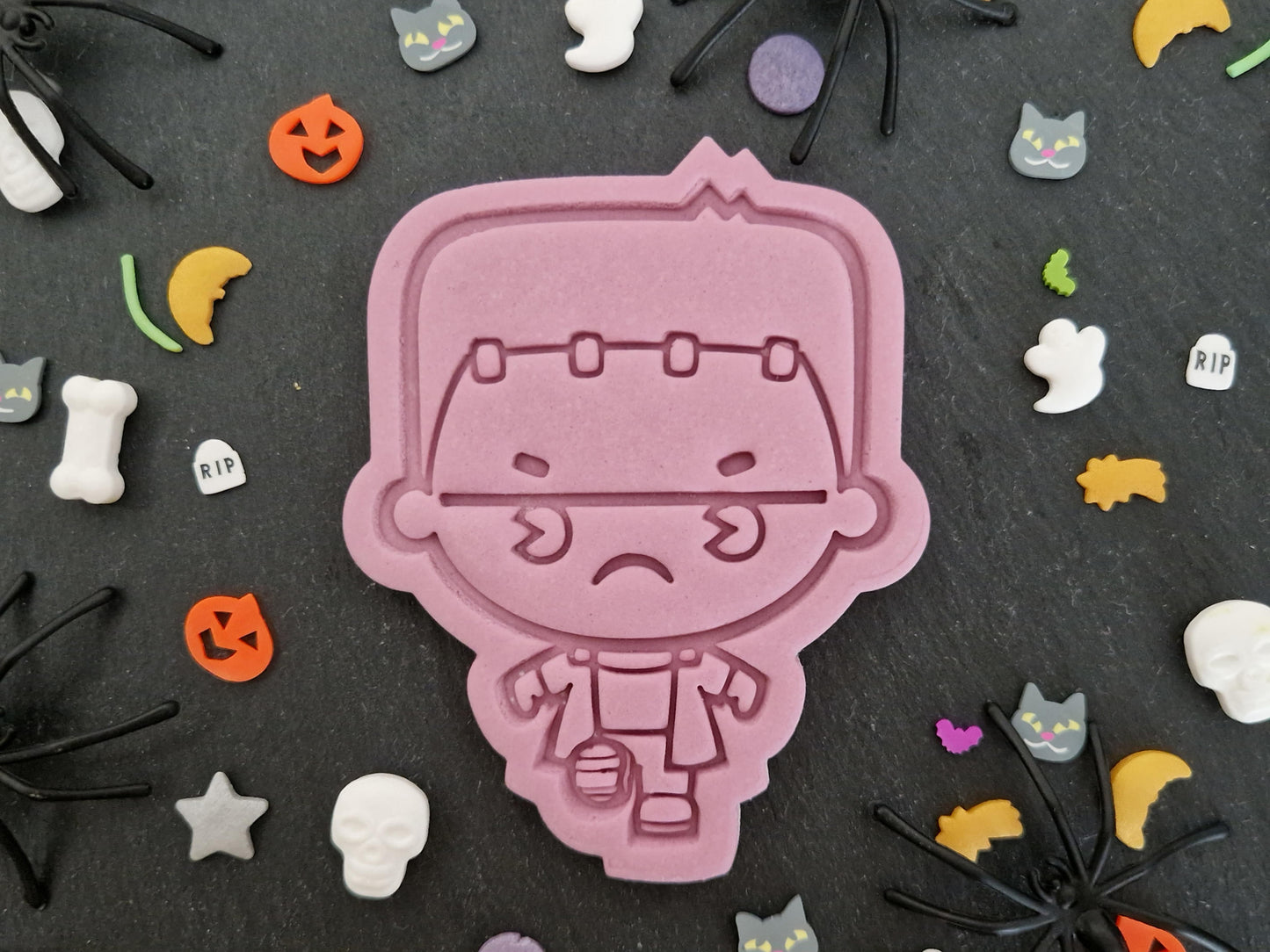 Cute Frankenstein Halloween Cookie Cutter