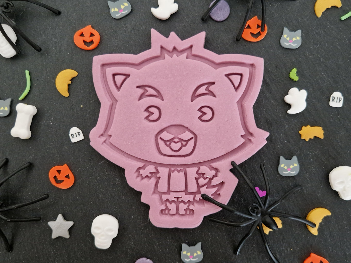 Cute Halloween Werewolf Cookie Cutter