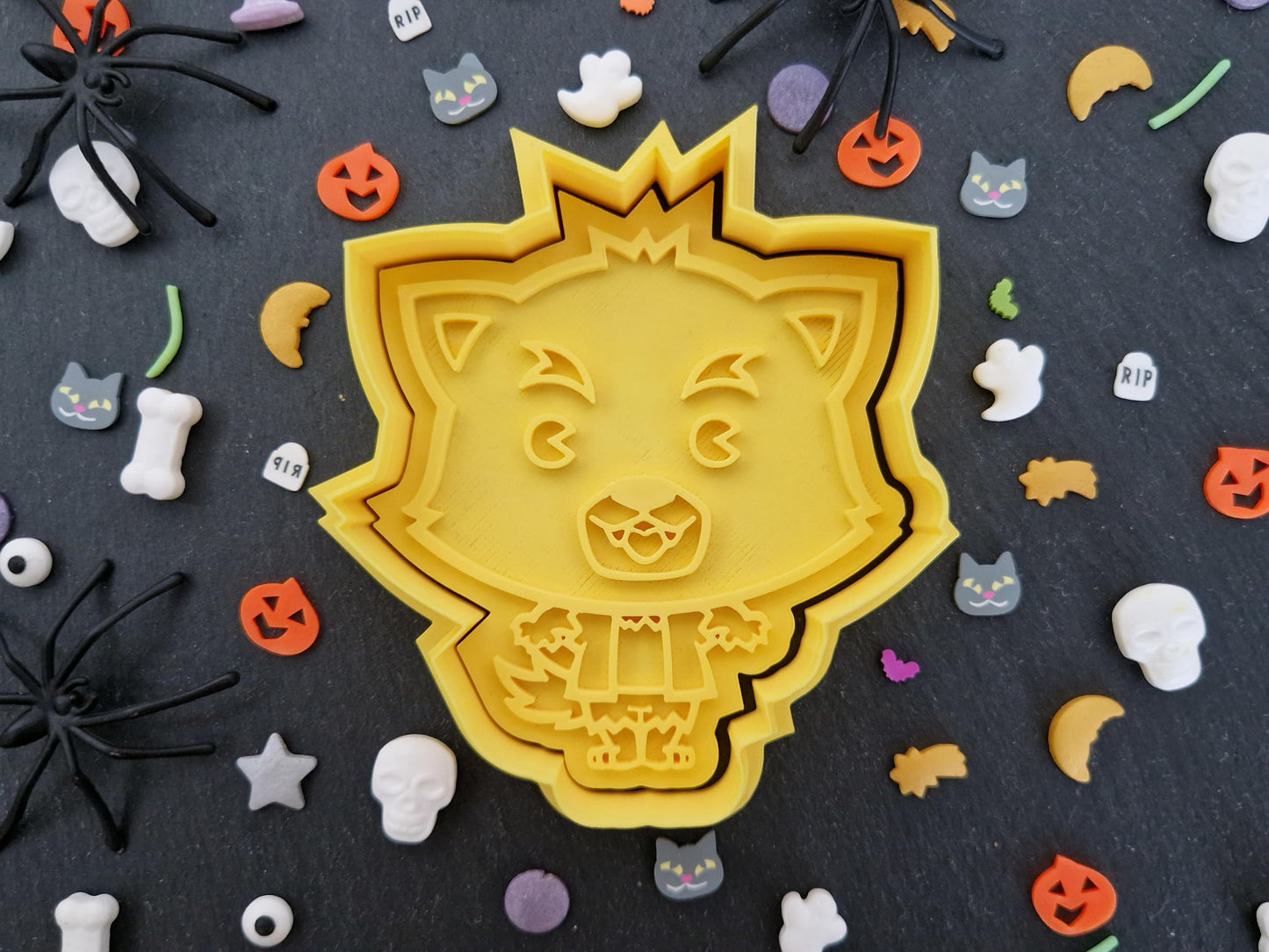 Cute Halloween Werewolf Cookie Cutter