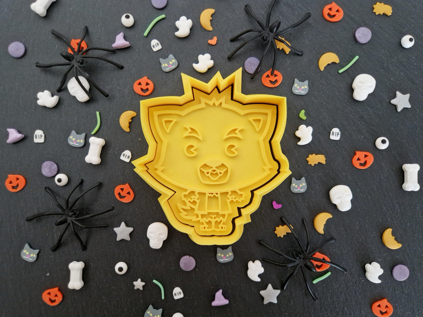 Cute Halloween Werewolf Cookie Cutter