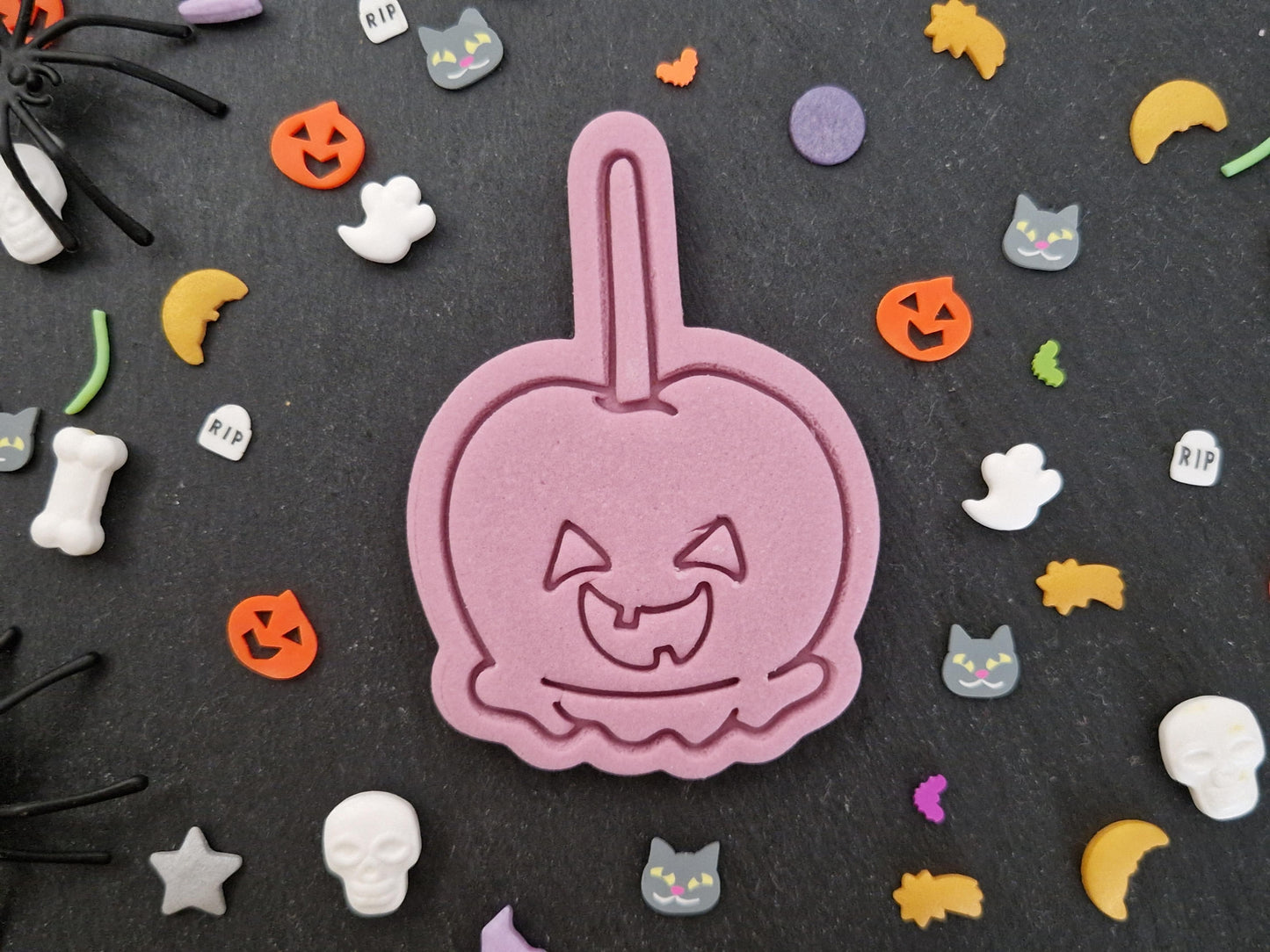 Halloween Candy Apple B Cookie Cutter