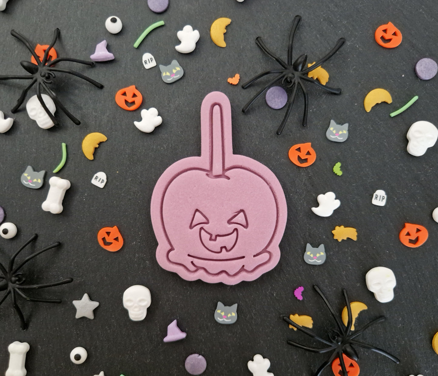 Halloween Candy Apple B Cookie Cutter