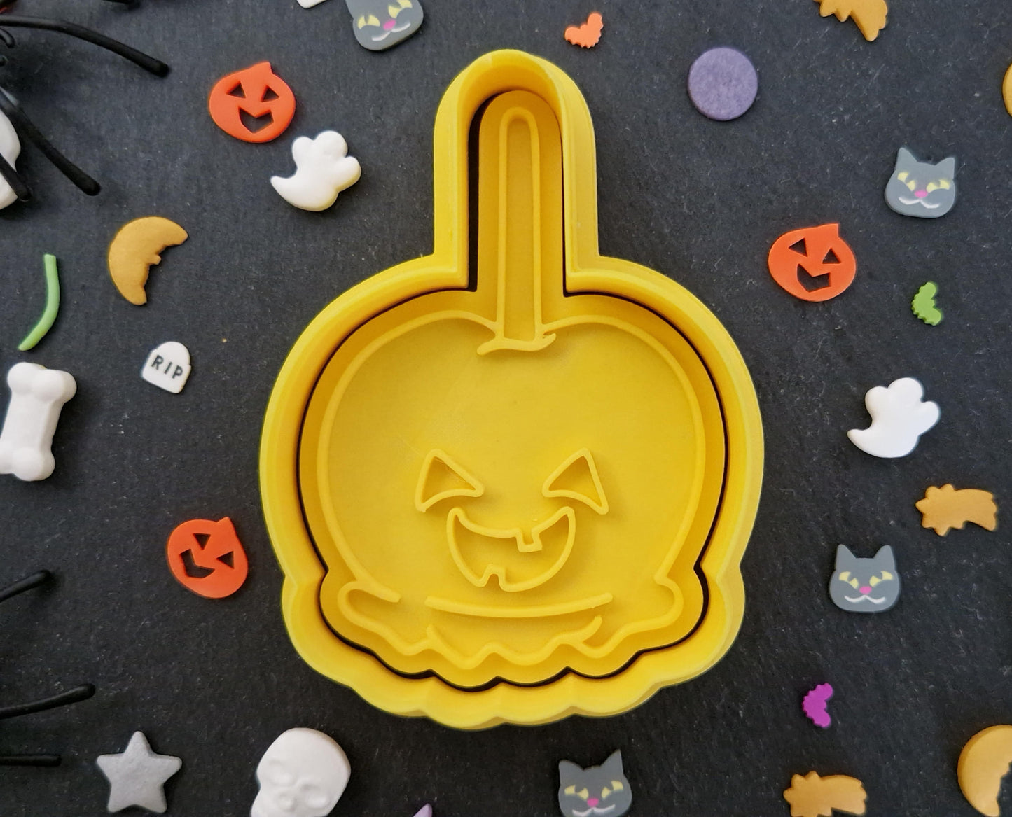 Halloween Candy Apple B Cookie Cutter