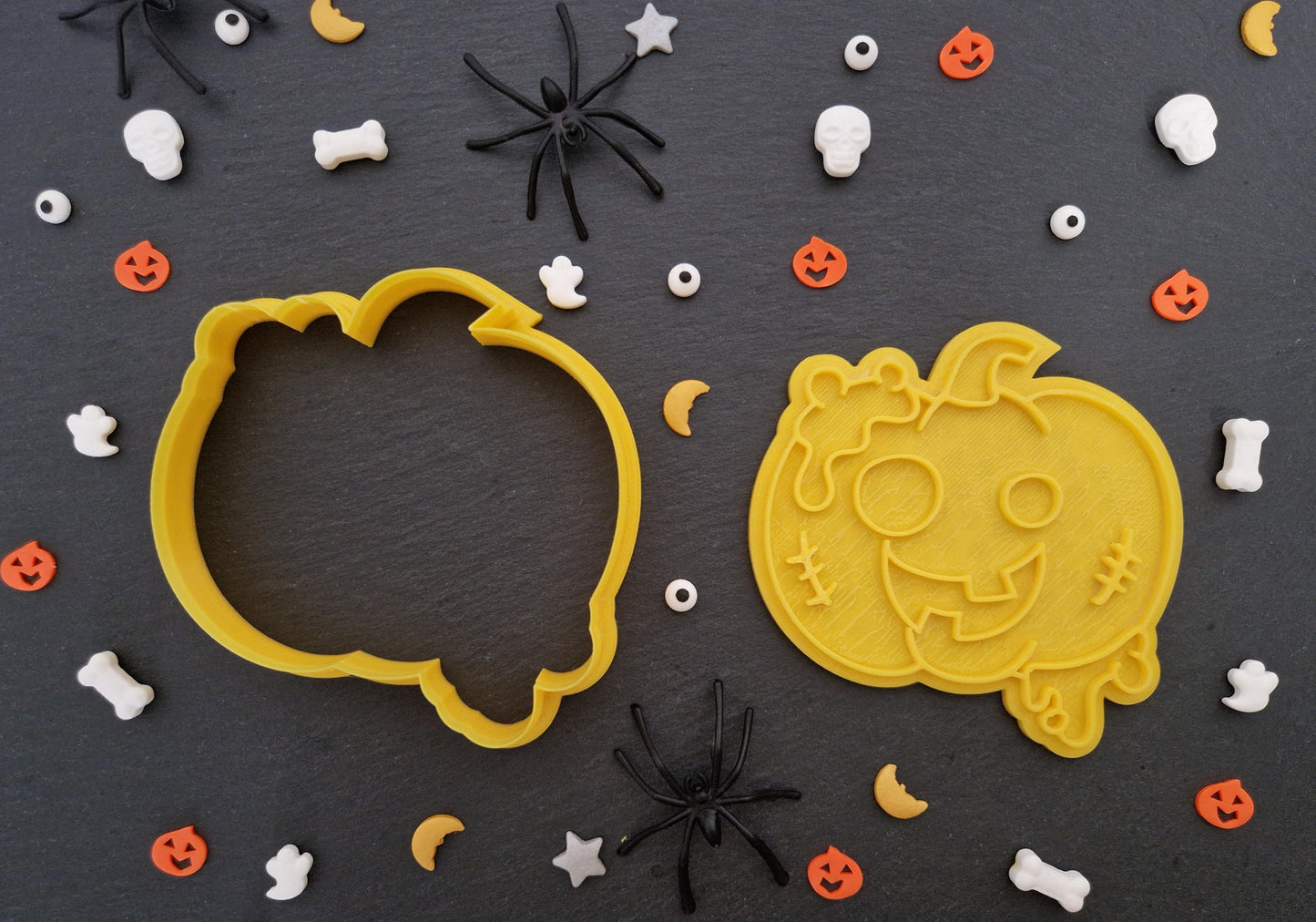 Halloween Zombie Pumpkin Cookie Cutter