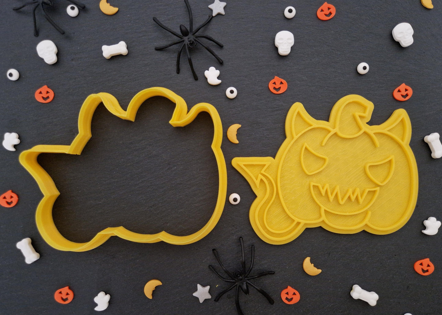 Halloween Devil Pumpkin Cookie Cutter