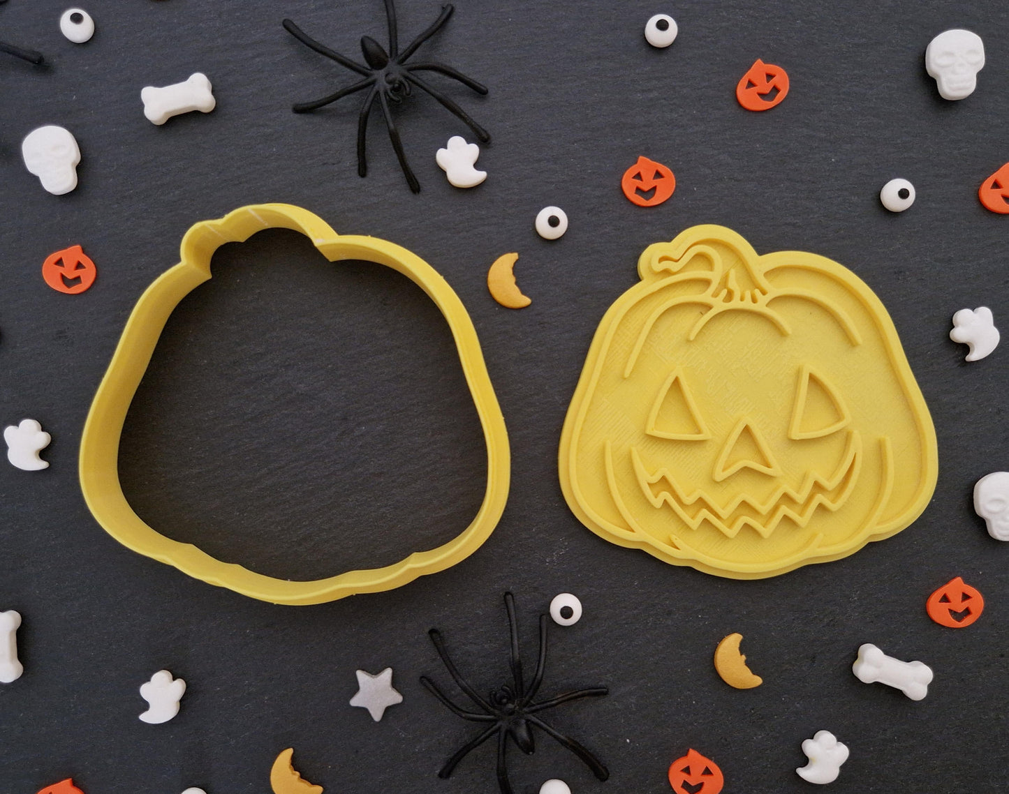 Scary Halloween Pumpkin F Cookie Cutter