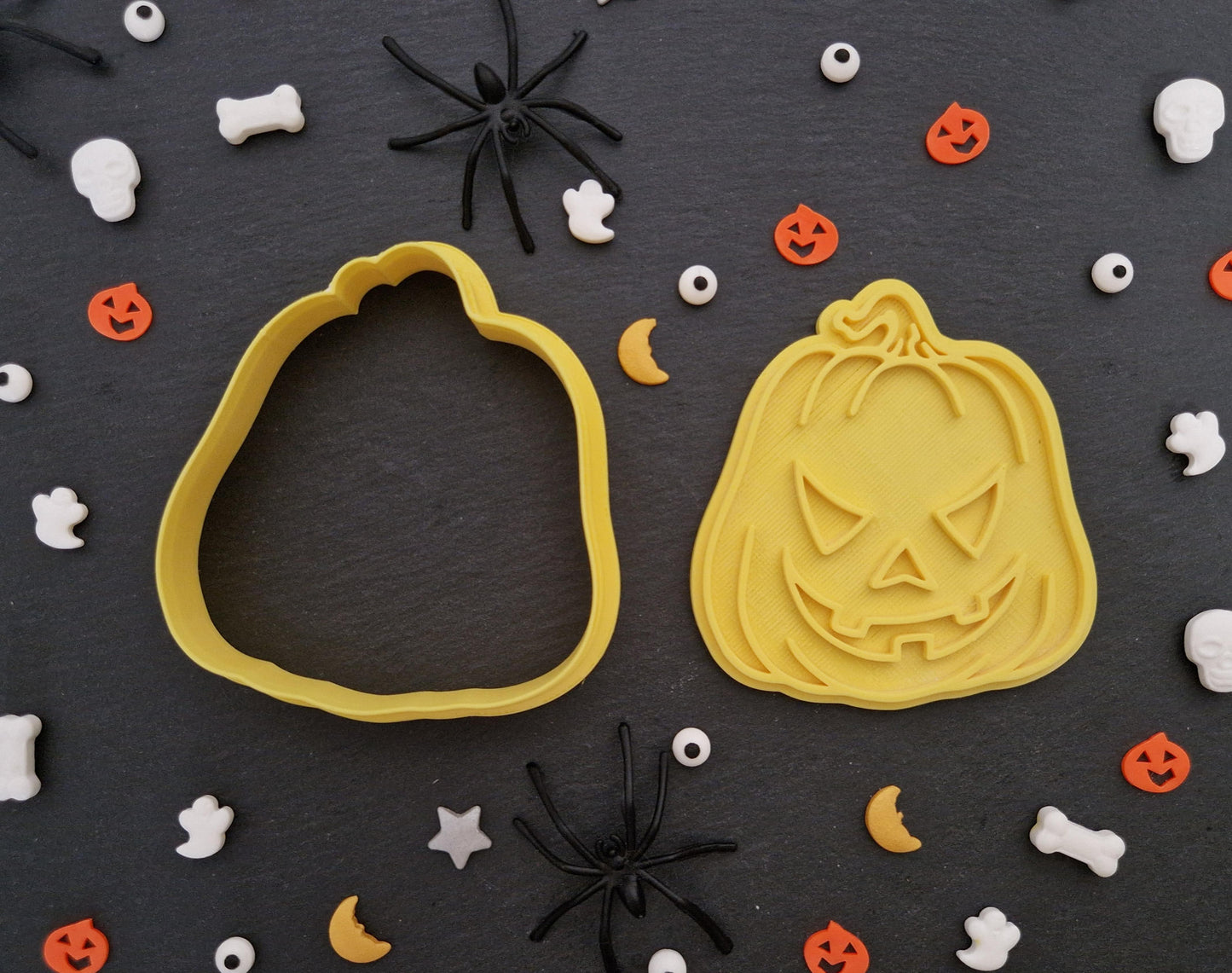 Scary Halloween Pumpkin D Cookie Cutter