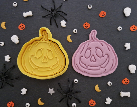 Scary Halloween Pumpkin E Cookie Cutter