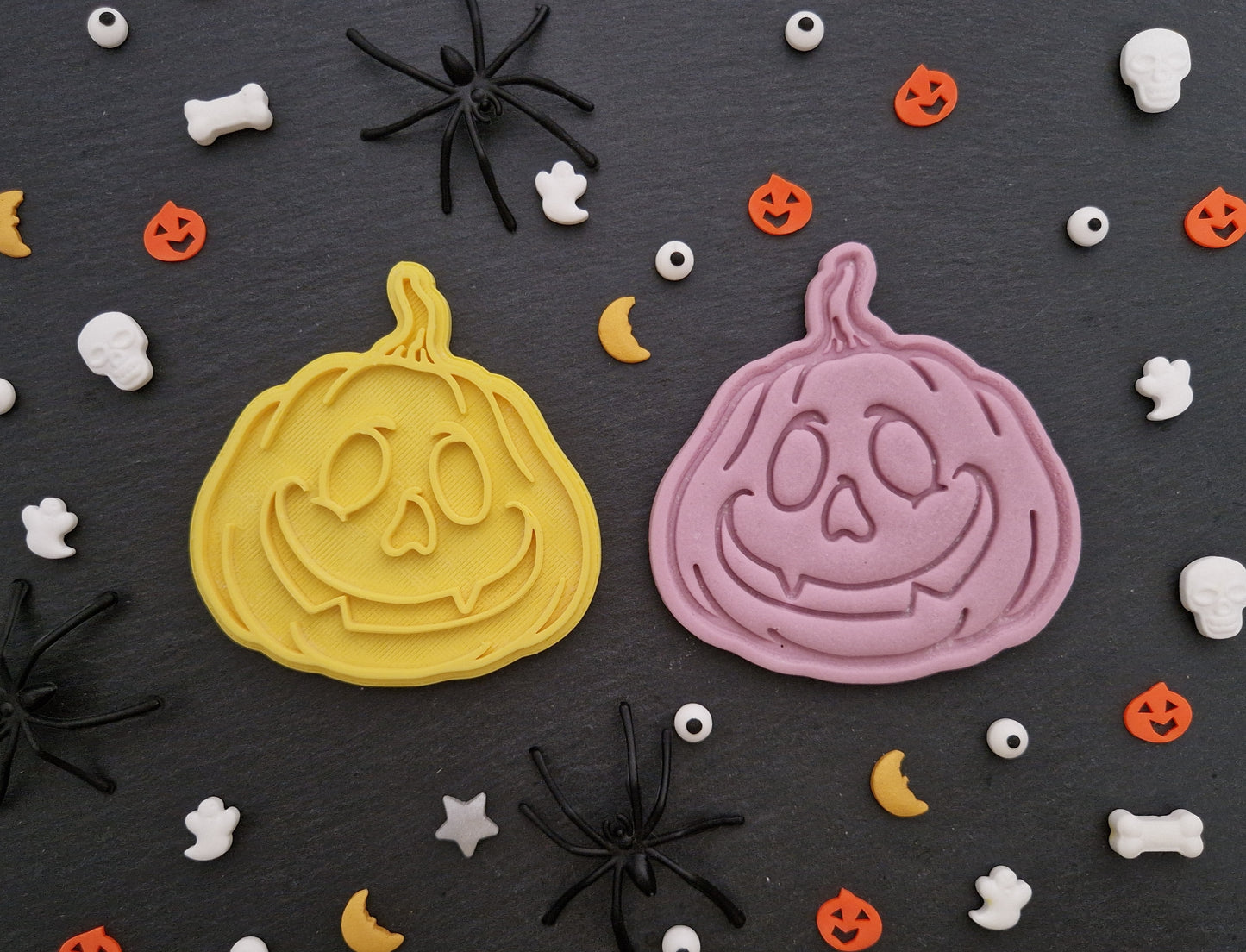 Scary Halloween Pumpkin E Cookie Cutter