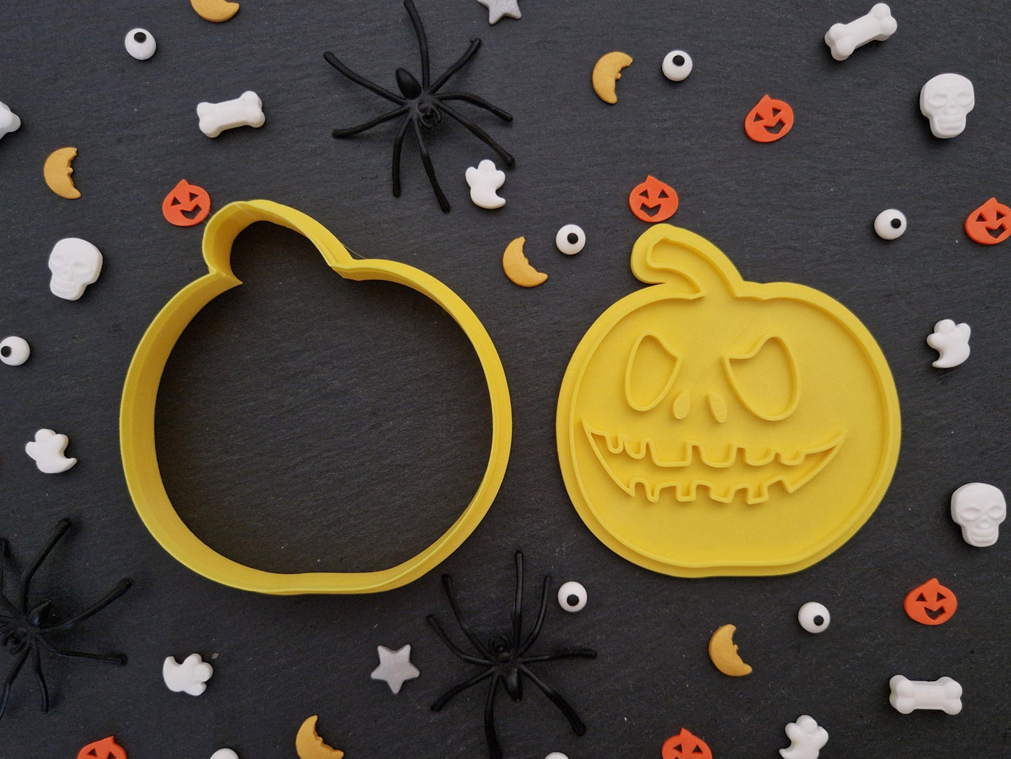 Scary Halloween Pumpkin K Cookie Cutter