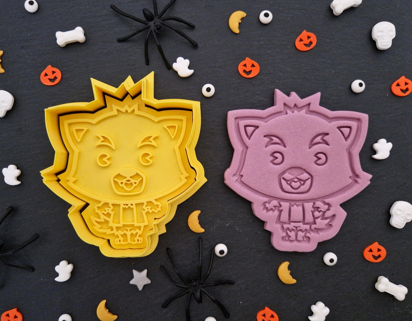 Cute Halloween Werewolf Cookie Cutter