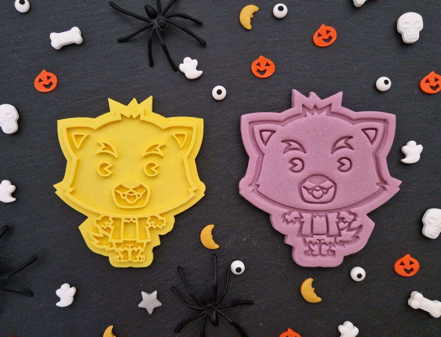 Cute Halloween Werewolf Cookie Cutter