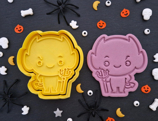 Cute Halloween Devil Cookie Cutter