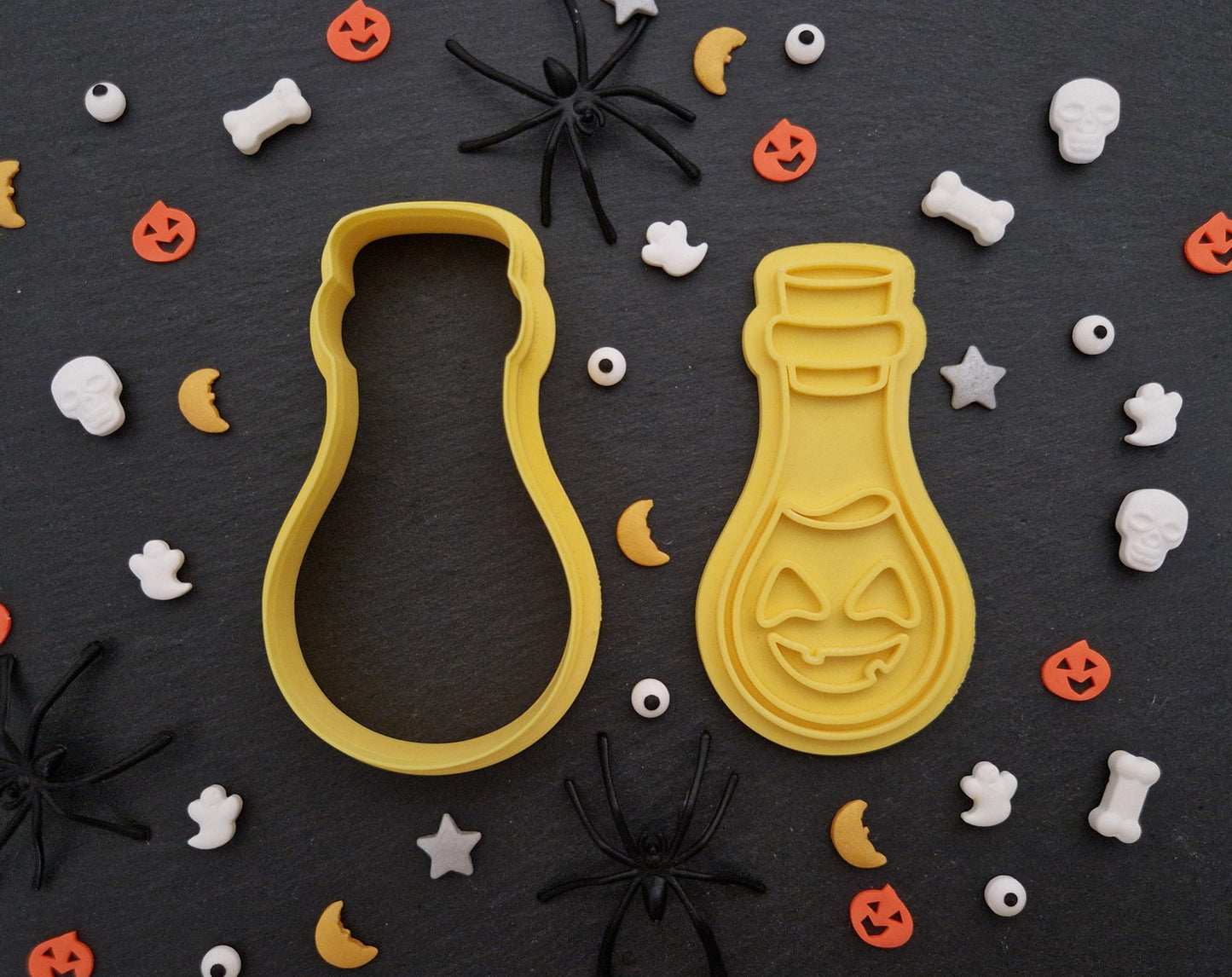 Halloween Pumpkin Potion Bottle Cookie Cutter