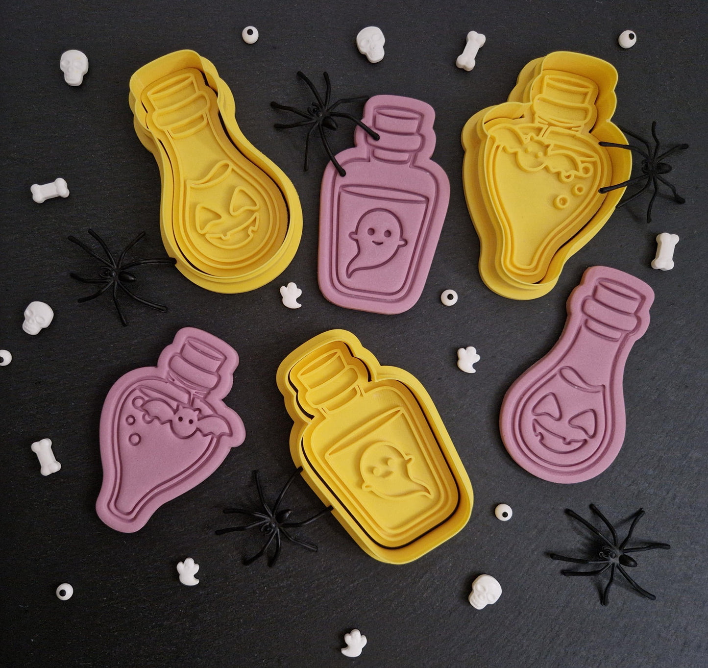 Halloween Pumpkin Potion Bottle Cookie Cutter