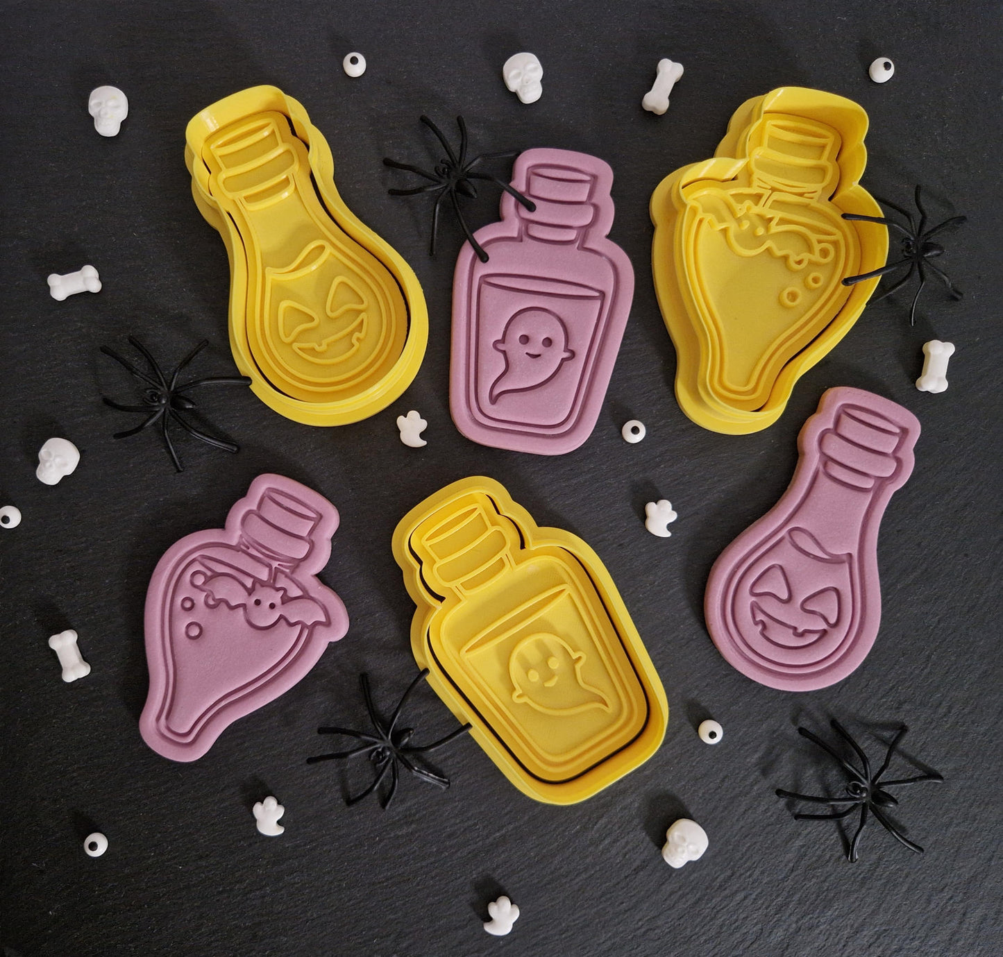 Halloween Ghost Potion Bottle Cookie Cutter