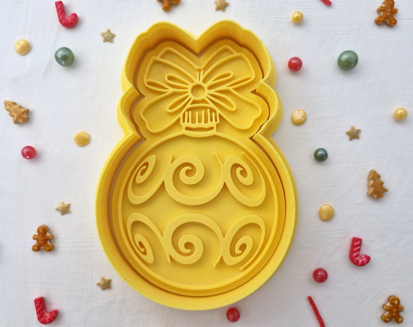 Christmas Bauble F - Cookie Cutter