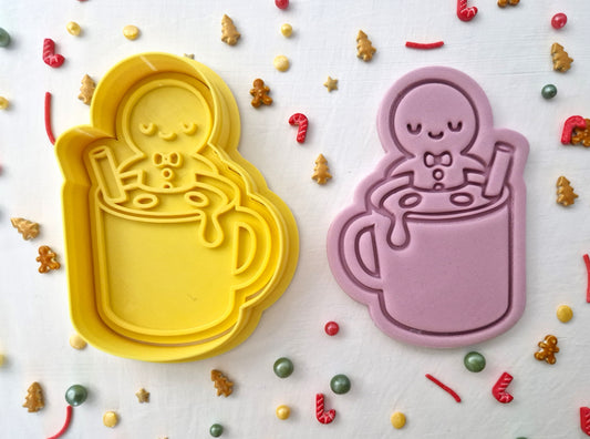 Gingerbread Boy in Coco - Christmas Cookie Cutter