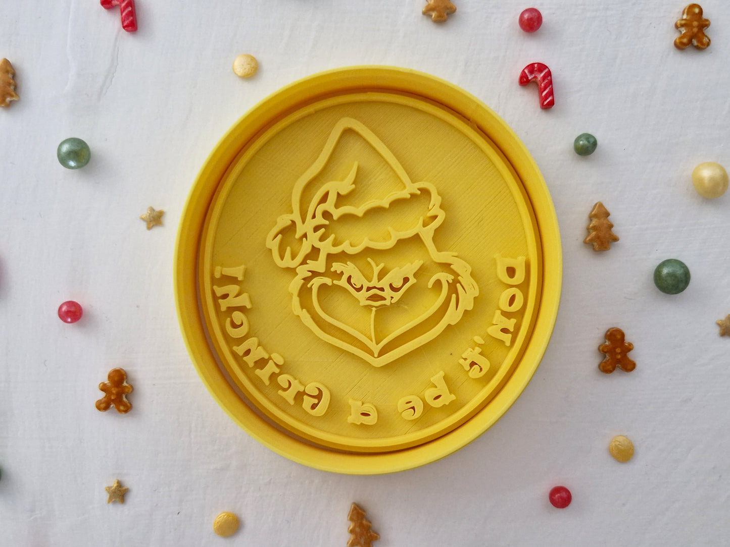 Don't be a Grinch - Christmas Cookie Cutter