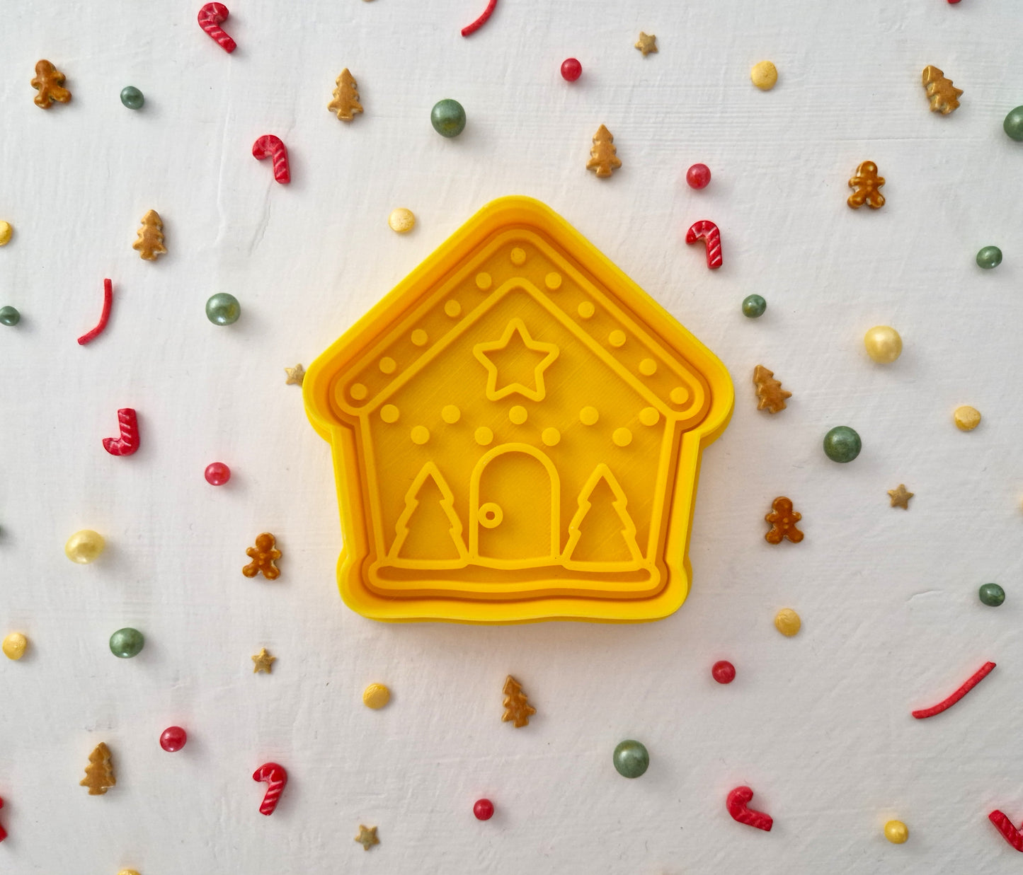 Merry Christmas House 2 - Cookie Cutter