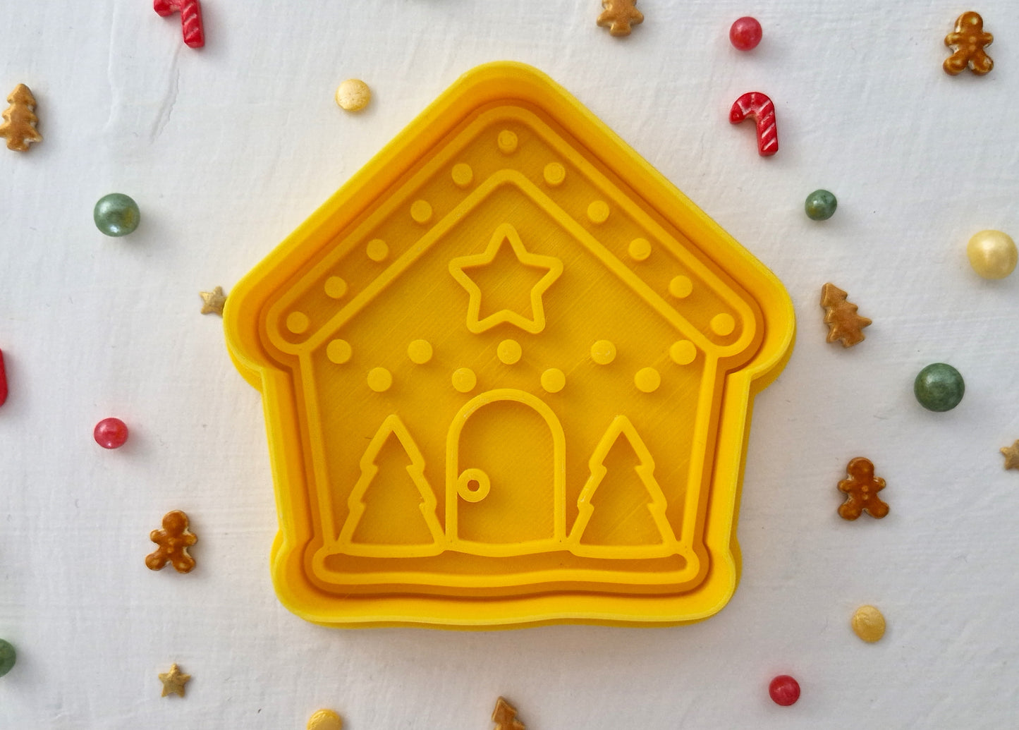 Merry Christmas House 2 - Cookie Cutter