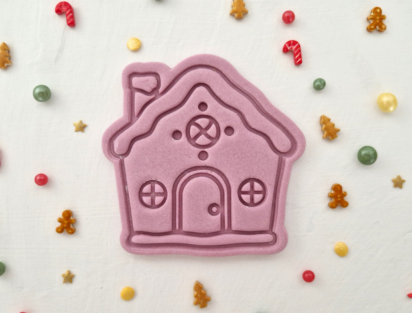 Merry Christmas House 3 - Cookie Cutter