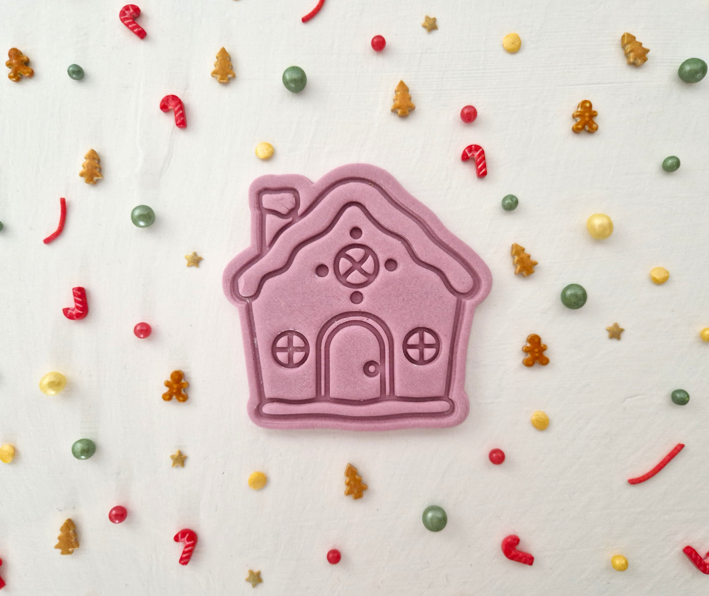 Merry Christmas House 3 - Cookie Cutter