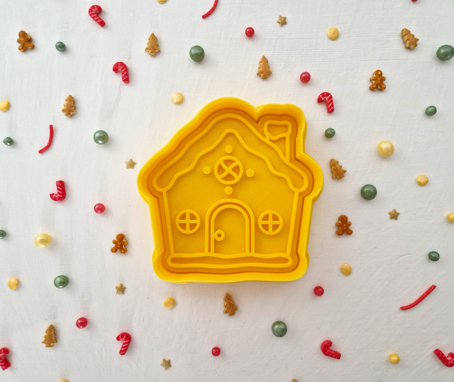 Merry Christmas House 3 - Cookie Cutter