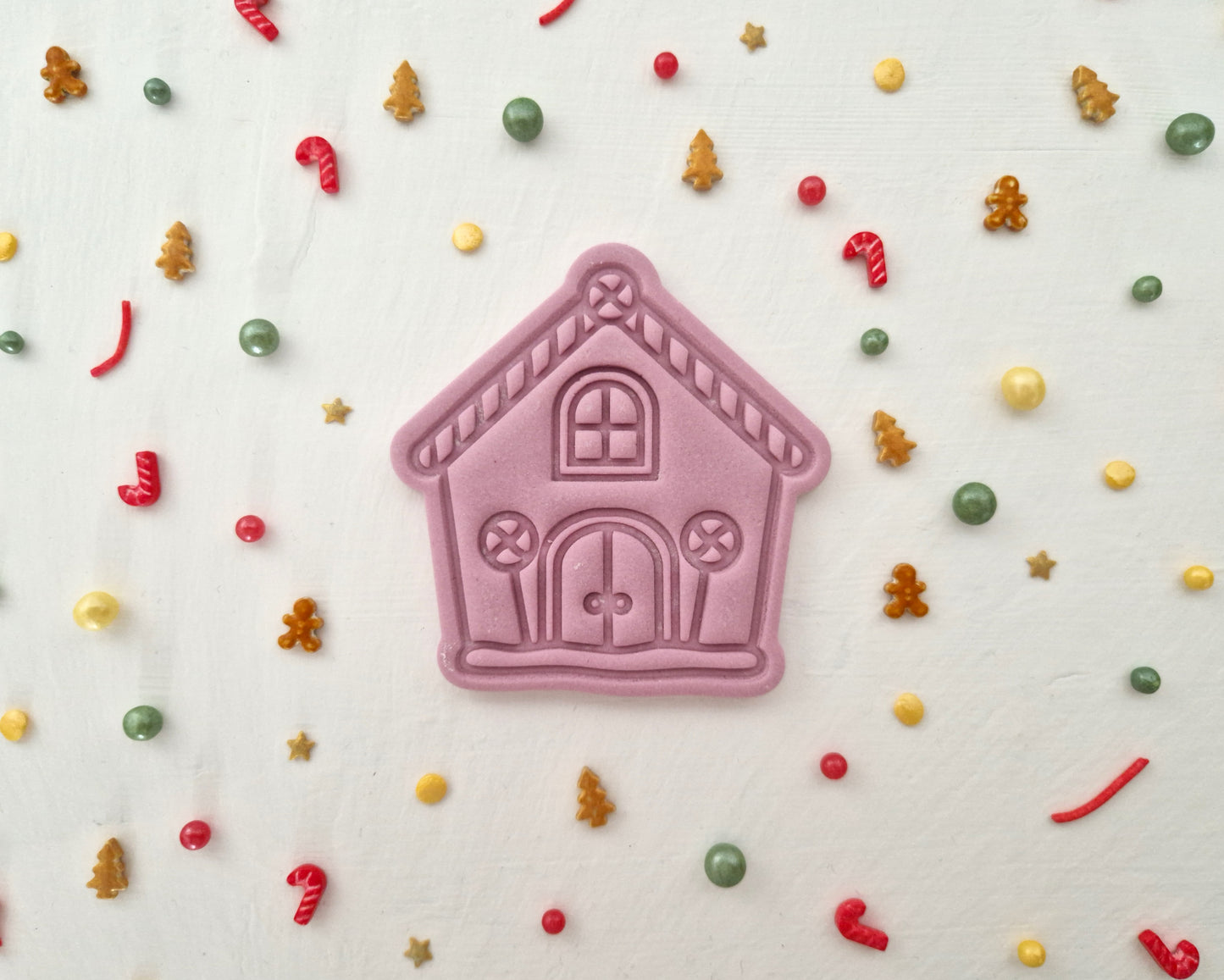 Merry Christmas House 1 - Cookie Cutter