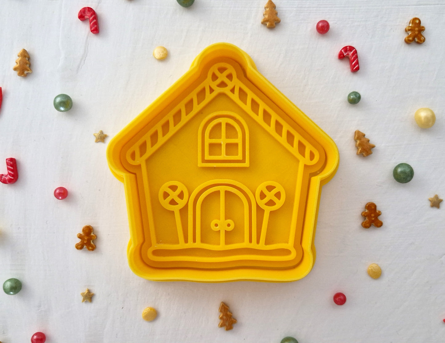 Merry Christmas House 1 - Cookie Cutter