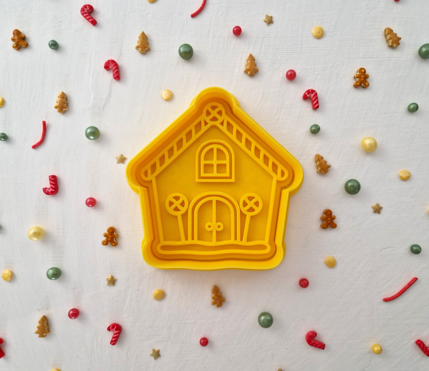 Merry Christmas House 1 - Cookie Cutter