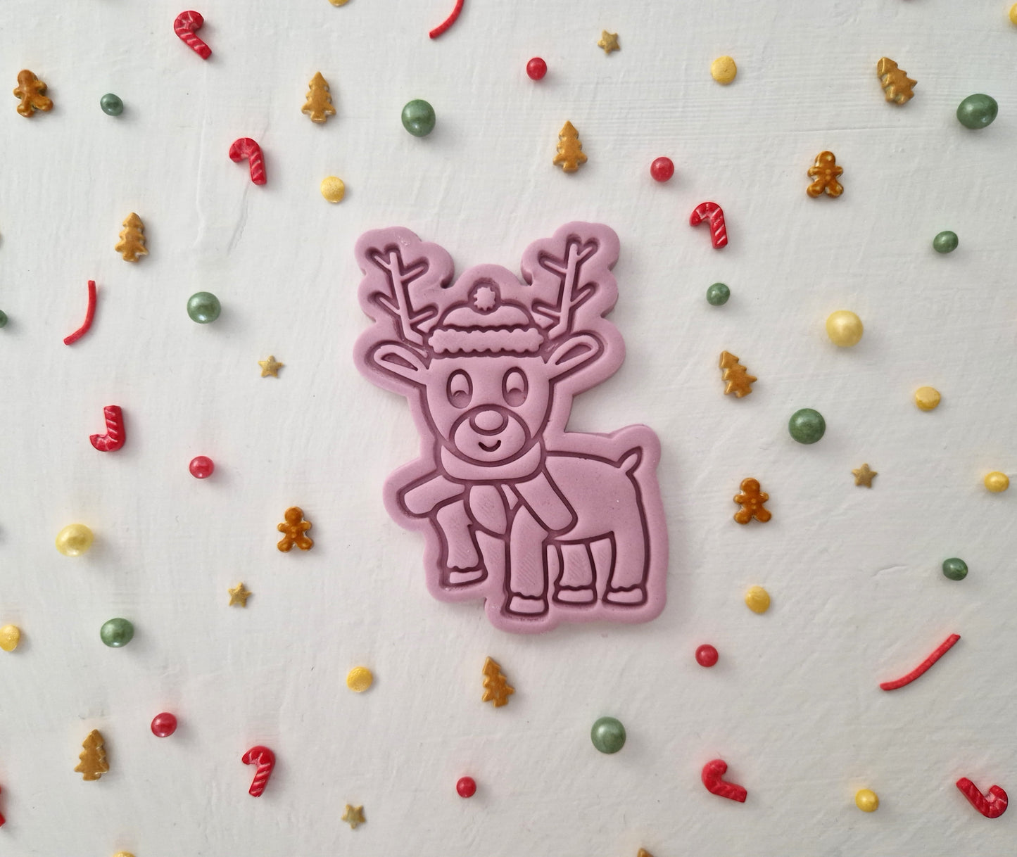 Rudolph Reindeer 1 - Christmas Cookie Cutter