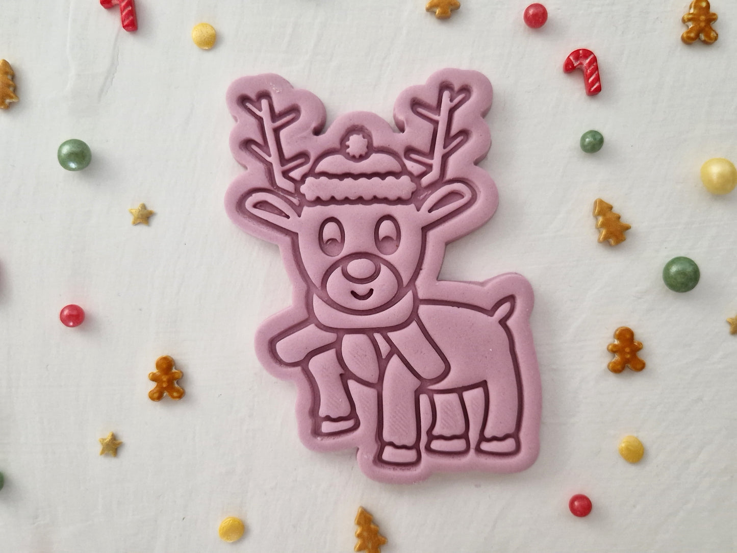 Rudolph Reindeer 1 - Christmas Cookie Cutter