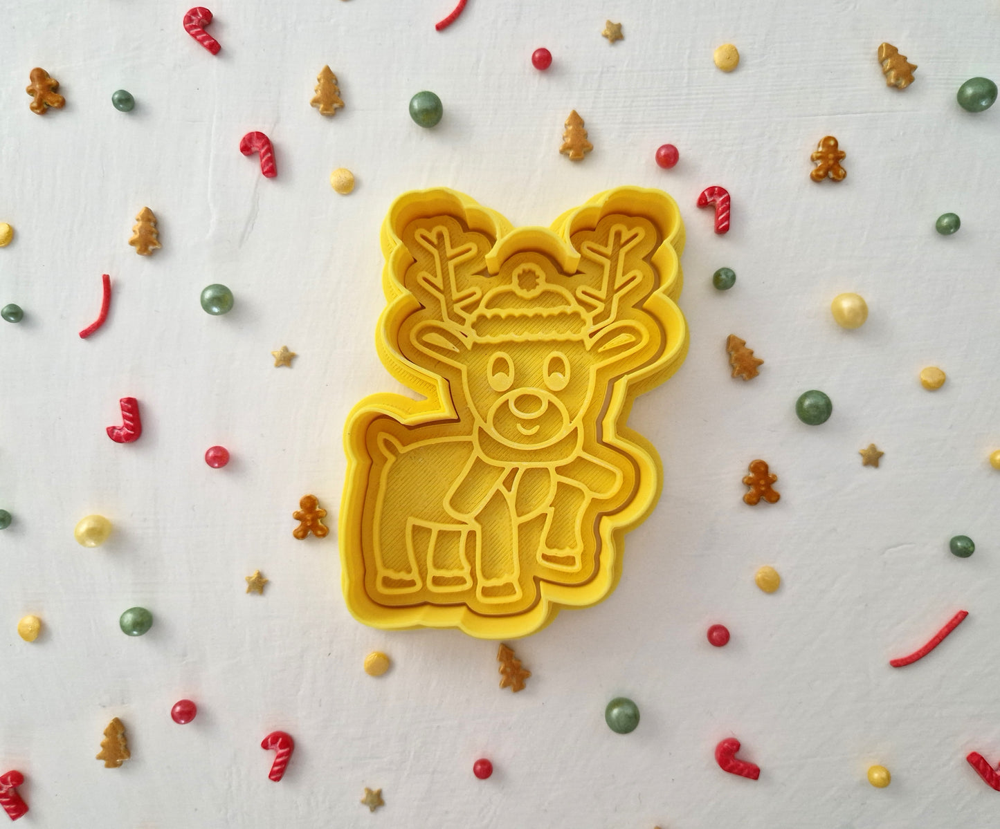 Rudolph Reindeer 1 - Christmas Cookie Cutter