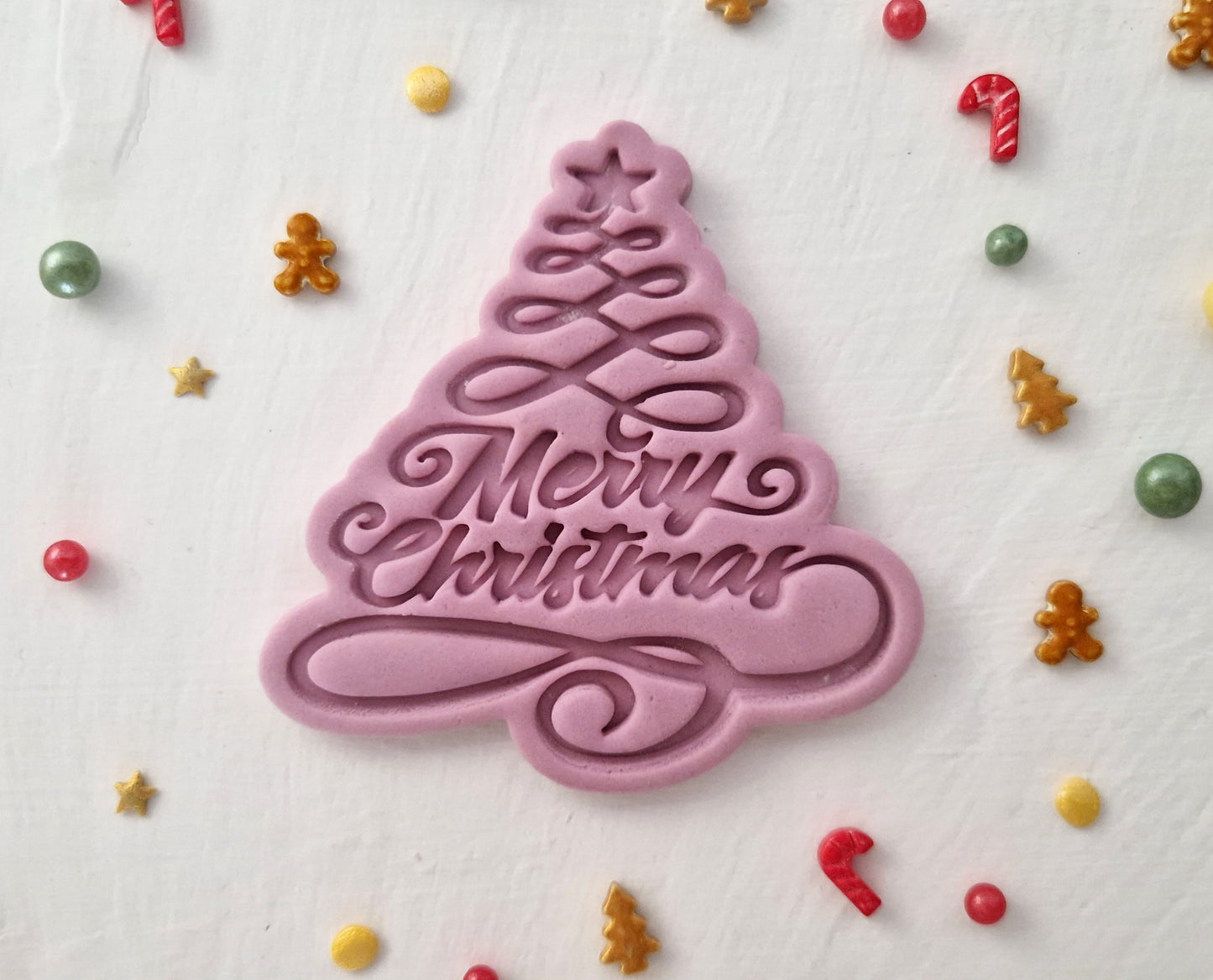 Merry Christmas  - Cookie Cutter