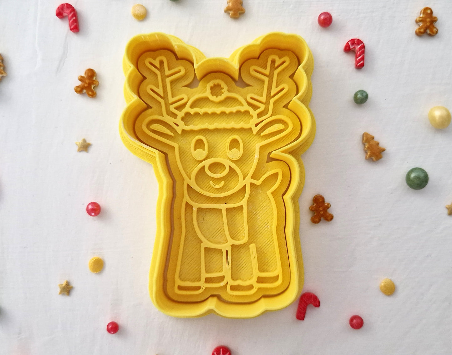 Rudolph Reindeer 2 - Christmas Cookie Cutter