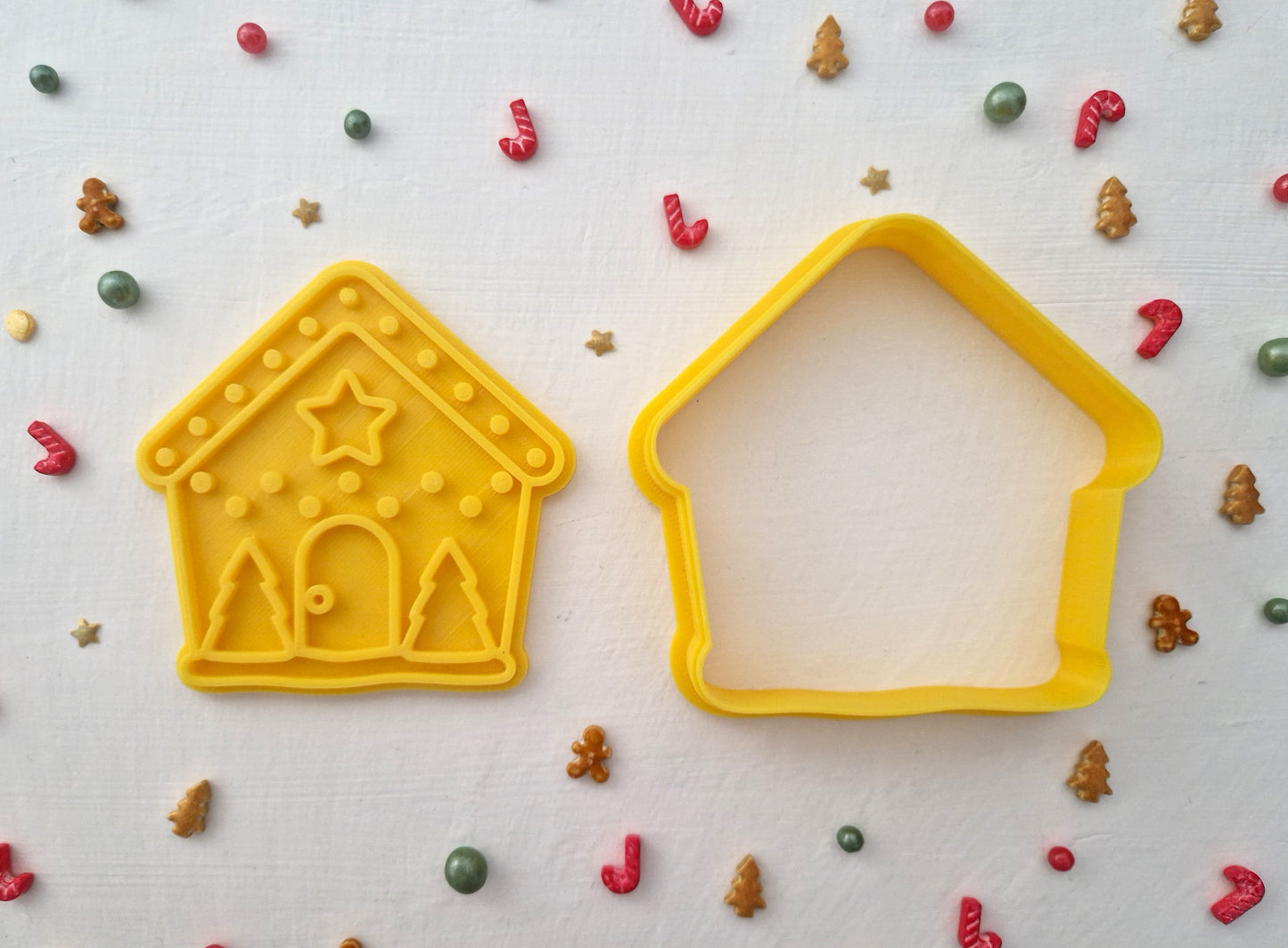 Merry Christmas House 2 - Cookie Cutter