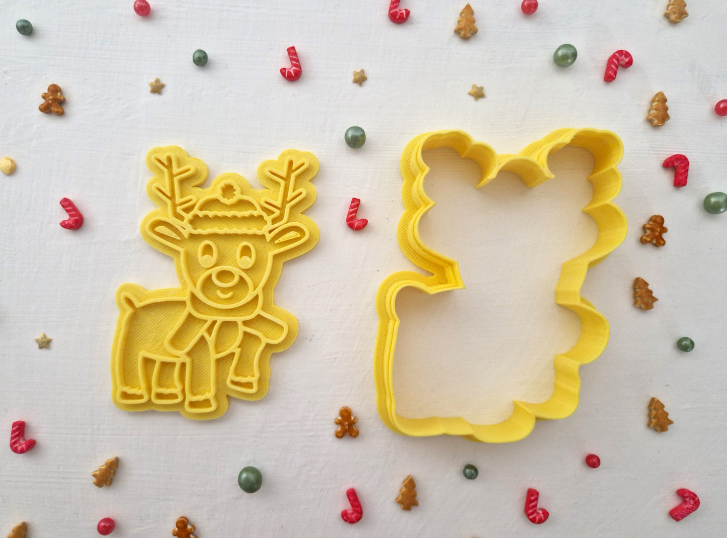 Rudolph Reindeer 1 - Christmas Cookie Cutter