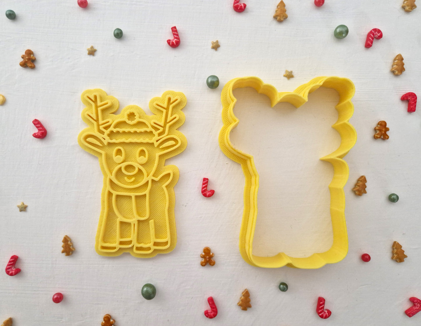 Rudolph Reindeer 2 - Christmas Cookie Cutter