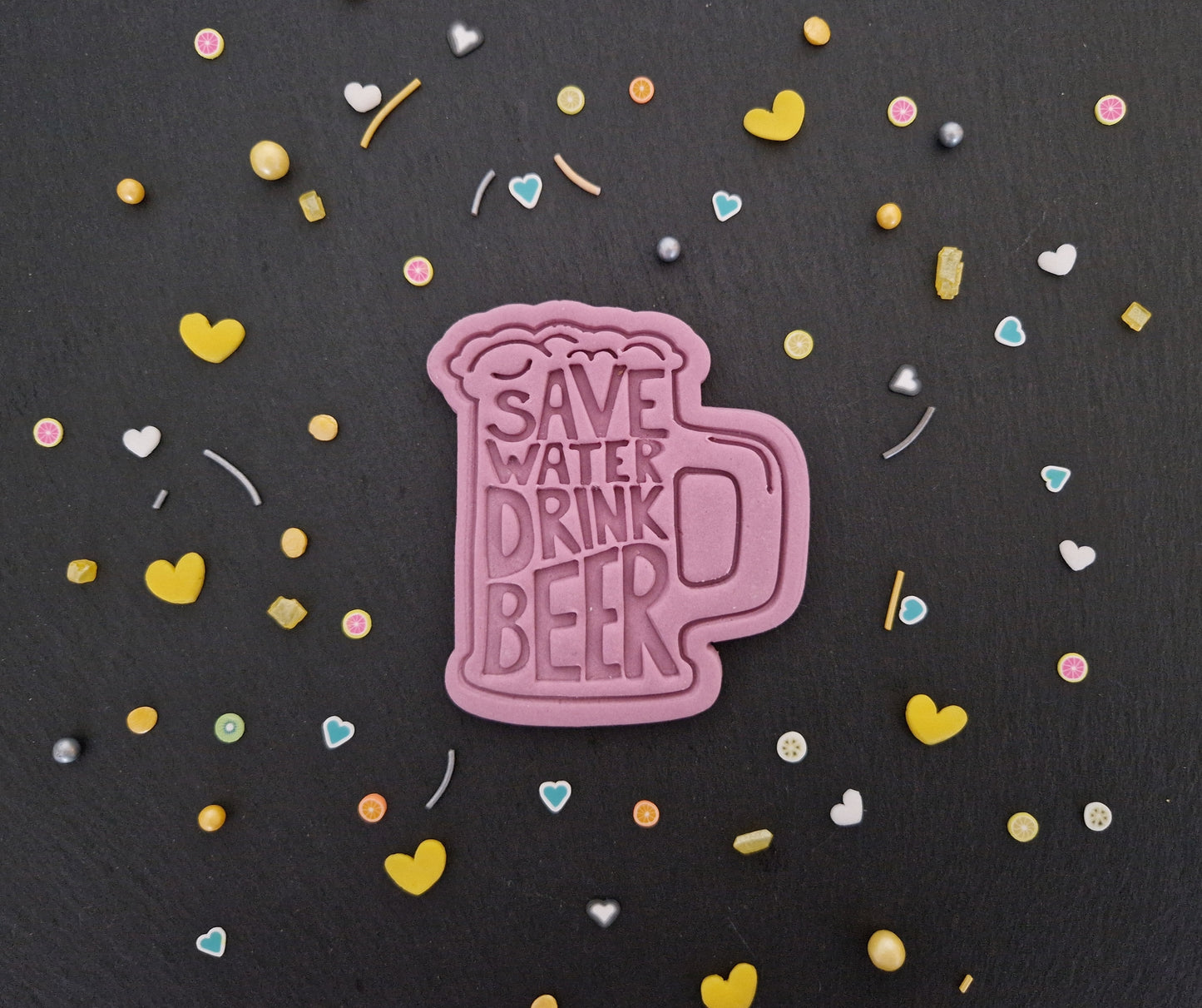 Save Water Drink Beer Cookie Cutter