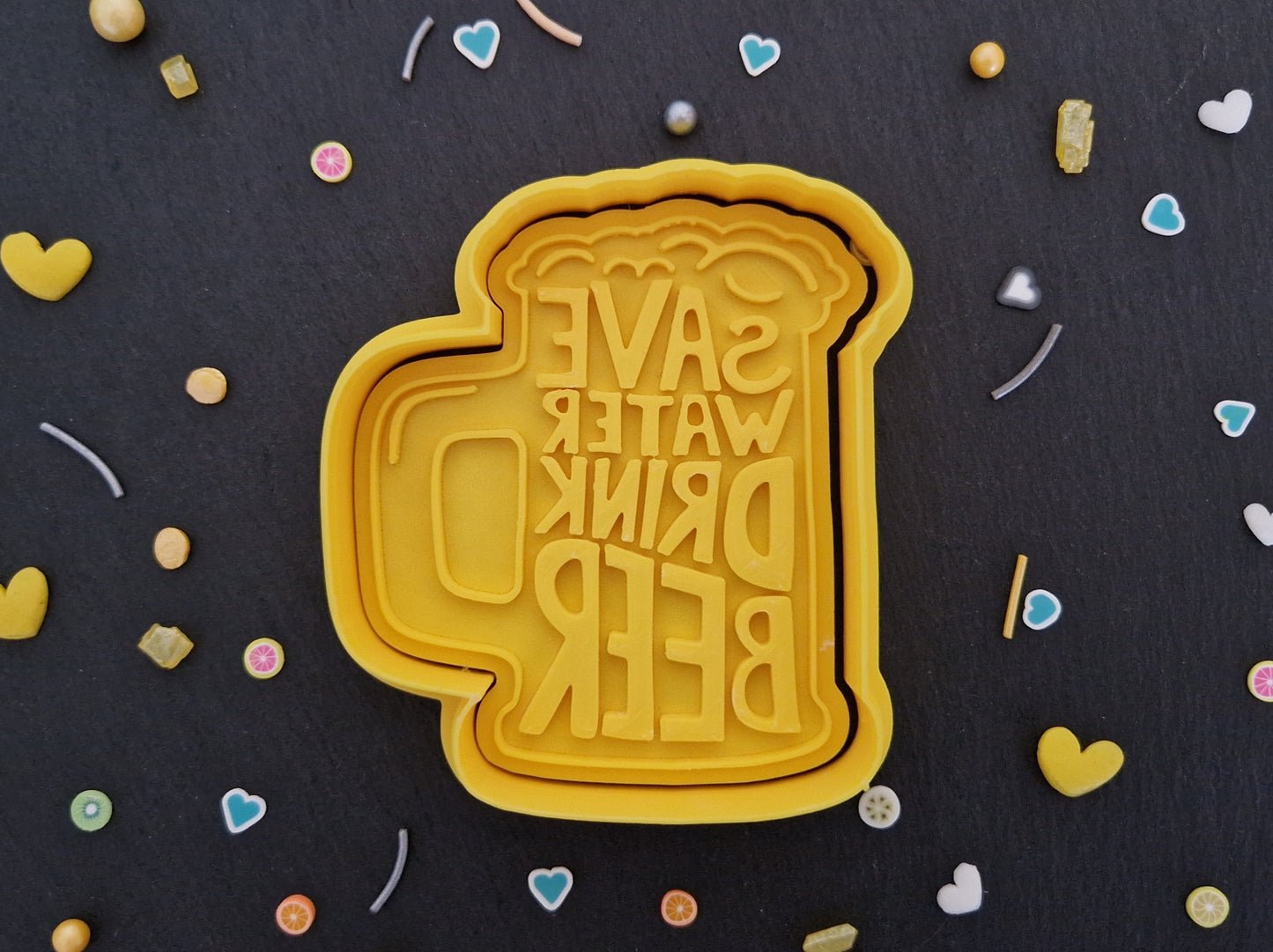 Save Water Drink Beer Cookie Cutter